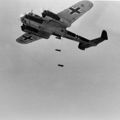 German Plane Drop Bomb
