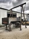 Half Track Body Ready For Sandblasting