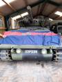 23 A WITH BLUES AND ROYALS FLAG