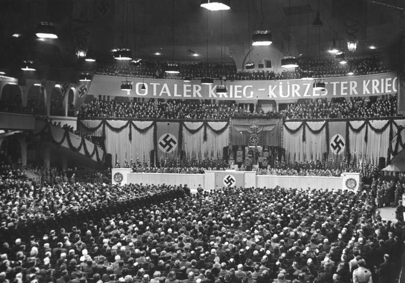Bundesarchiv Bild 183 J05235 Berlin Groskundgebung Im Sportpalast