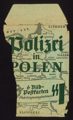 12466 MAP PART OF GERMAN POLICE MAP OF POLAND