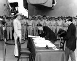 Japanese Foreign Minister Mamoru Shigemitsually End World War II