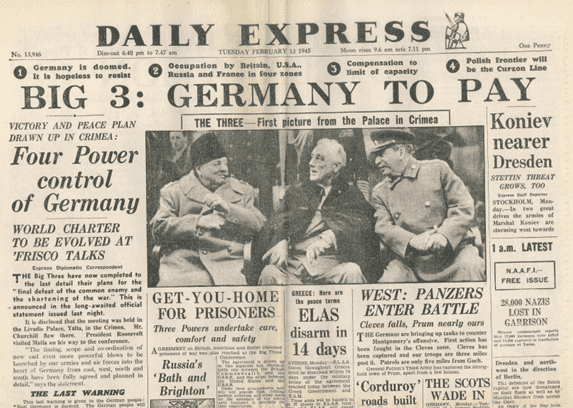 Eden Camp Newspaper From Archive