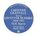 Granville Christine Plaque
