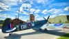 Replica Spitfire At Eden Camp Modern History Museum