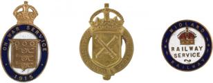 On War Service Badges
