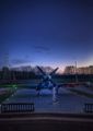 SPITFIRE AT NIGHT