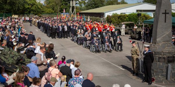 Eden Camp All Services Parade