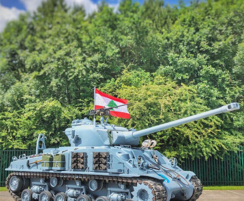 Eden Camp’s iconic blue Sherman tank to appear at the Yorkshire Wartime Experience
