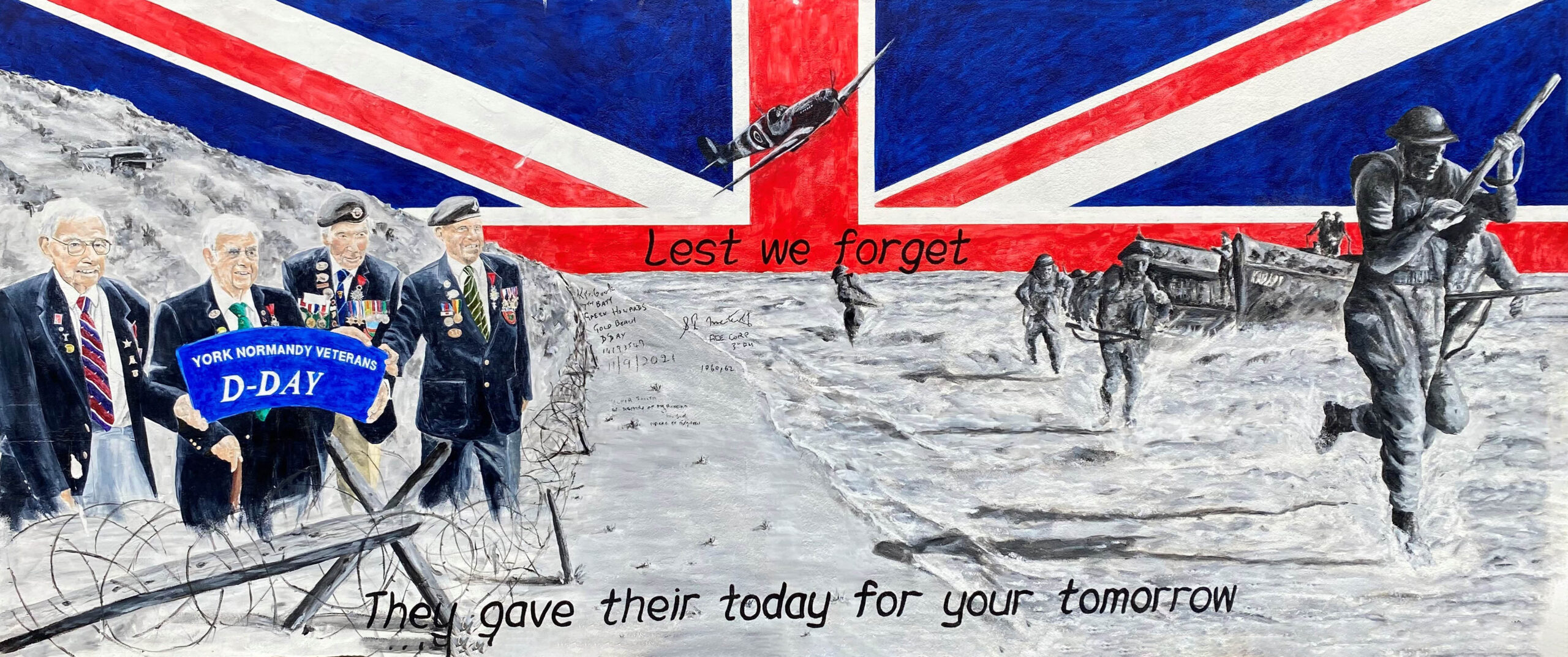 D-Day wall Art