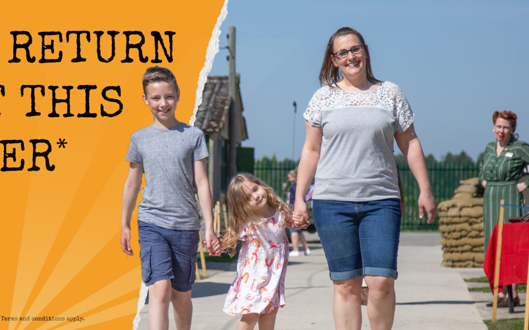 Buy in advance this summer and get a free return visit!