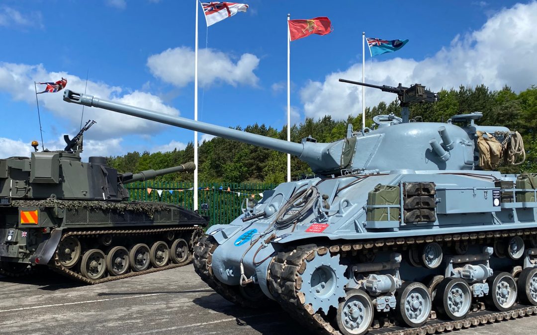 M50 Sherman Tank at Eden Camp