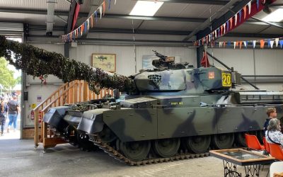 One of Britain’s largest Cold War tanks on display at Eden Camp
